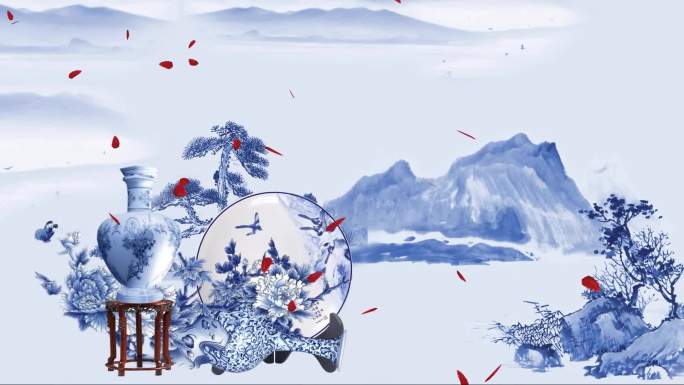 青花瓷纯伴奏版中国风古典成品配乐[原创]