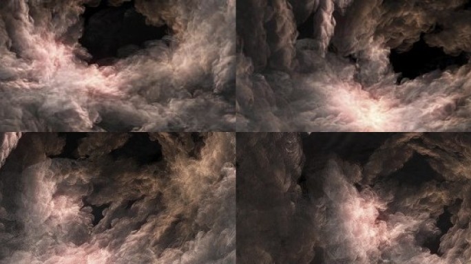 场景-天空-神秘版画感的云3