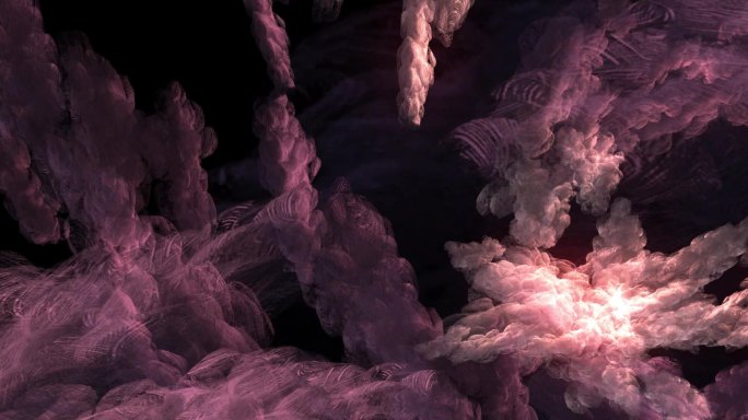 场景-天空-神秘版画感的云2
