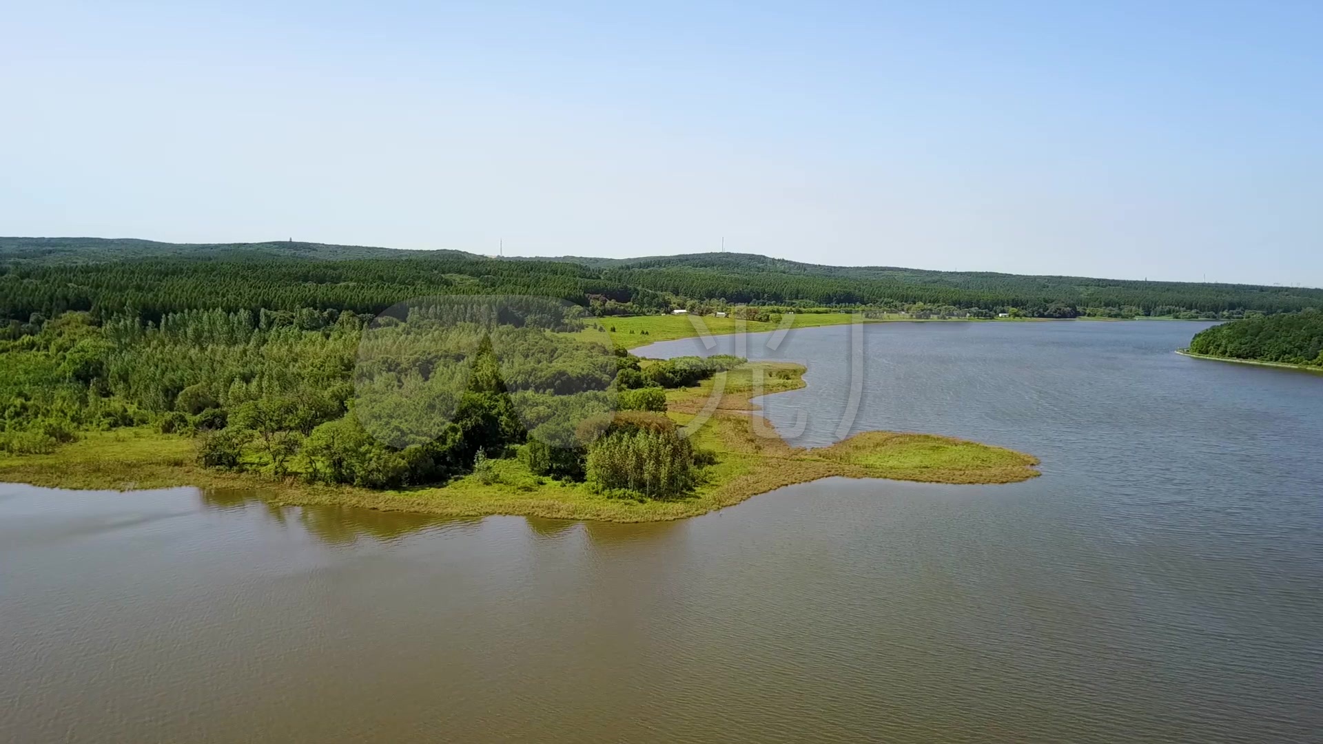 长春净月潭航拍