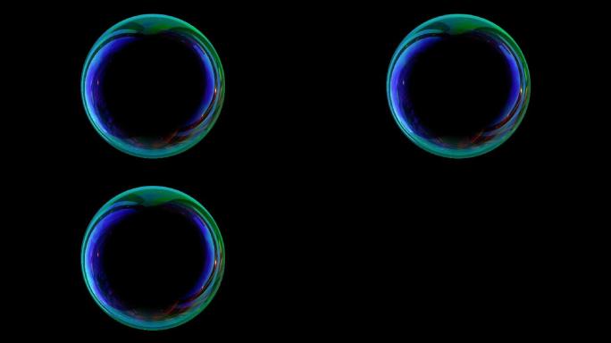 单个循环泡泡