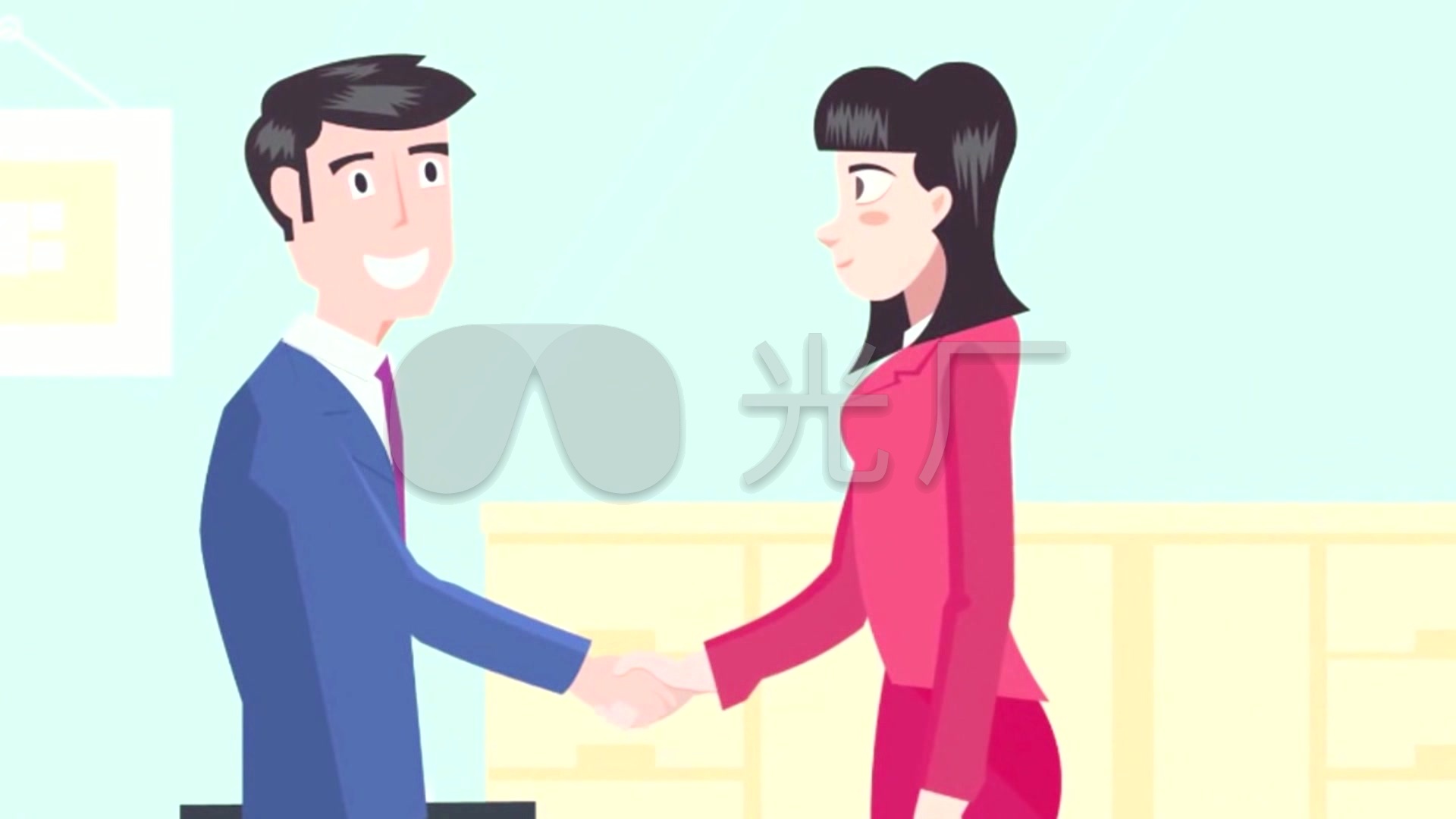 mg金融销售财经服务人员_1920x1080_高清视频素材下载(编号:2327619)