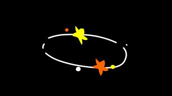 卡通晕圈星星晕视频素材