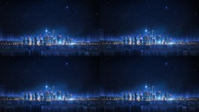 未来都市视频素材下载 未来都市ae模板下载 Vj师网