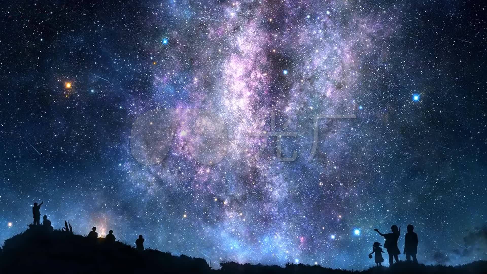 抬头仰望夜空最亮的星 爱护星空从他自己做起