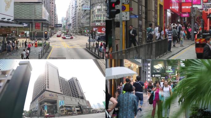 香港城市街头生活
