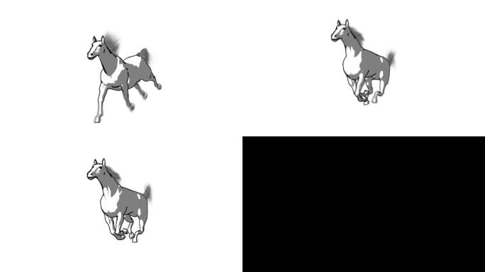 奔马动画（5）-alpha无缝循环