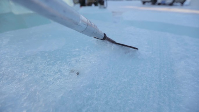 冰雪大世界制作冰灯