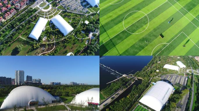 足球、气模足球场、室外足球场、滨河公园