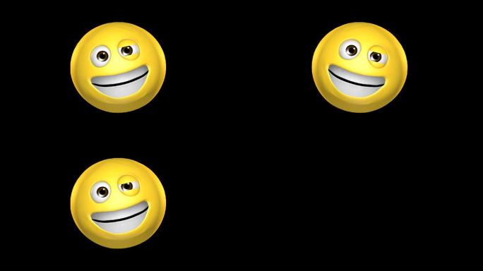 3D可爱活力emoji表情2
