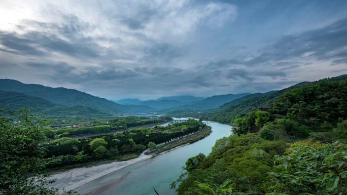 成都都江堰景区延时摄影（4K）