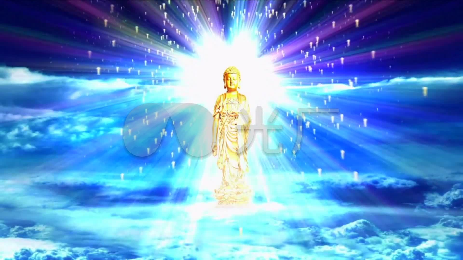 南无阿弥陀佛圣号菩萨宗教音乐配乐成品