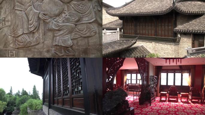 实拍中国古代园林建筑高清素材