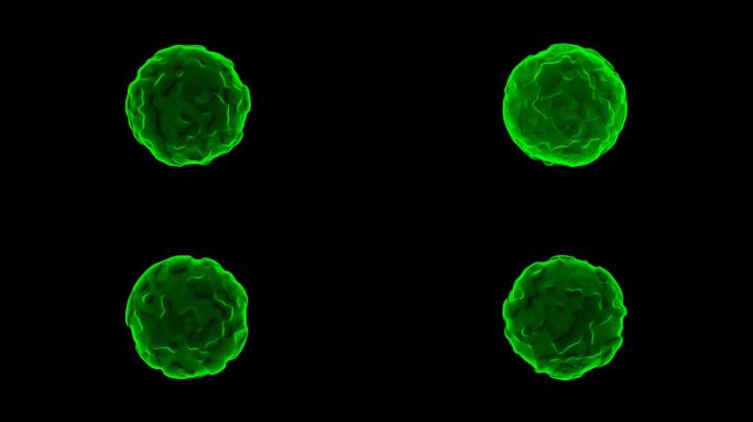 细胞核细胞能量球动态