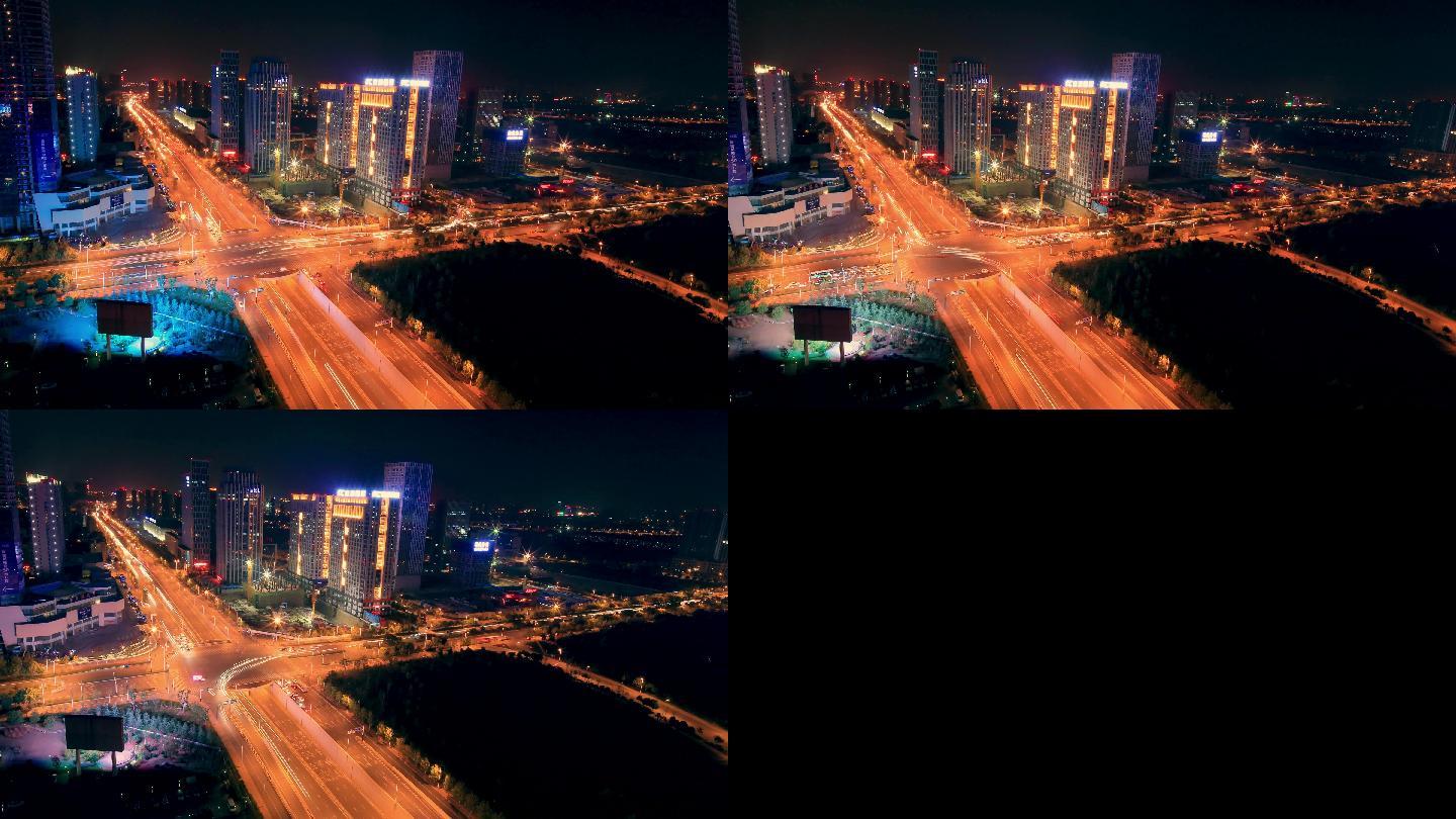 合肥城市夜景4K