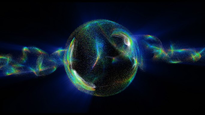 魔幻彩虹魔法球能量球循环带通道