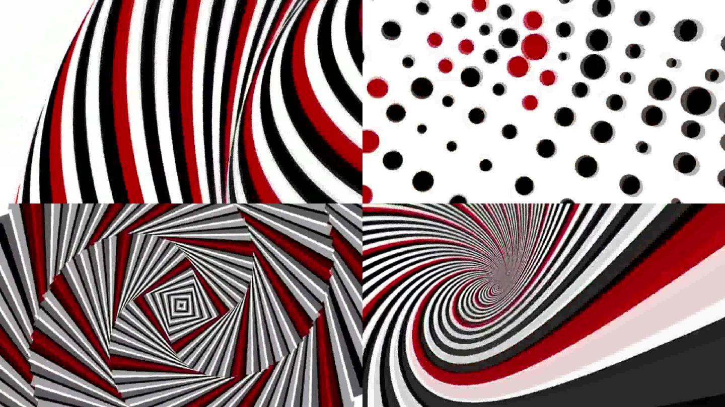 红黑白整列动态视频歌曲