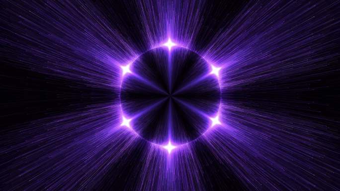 4K紫色颁奖抽象粒子大气开场背景
