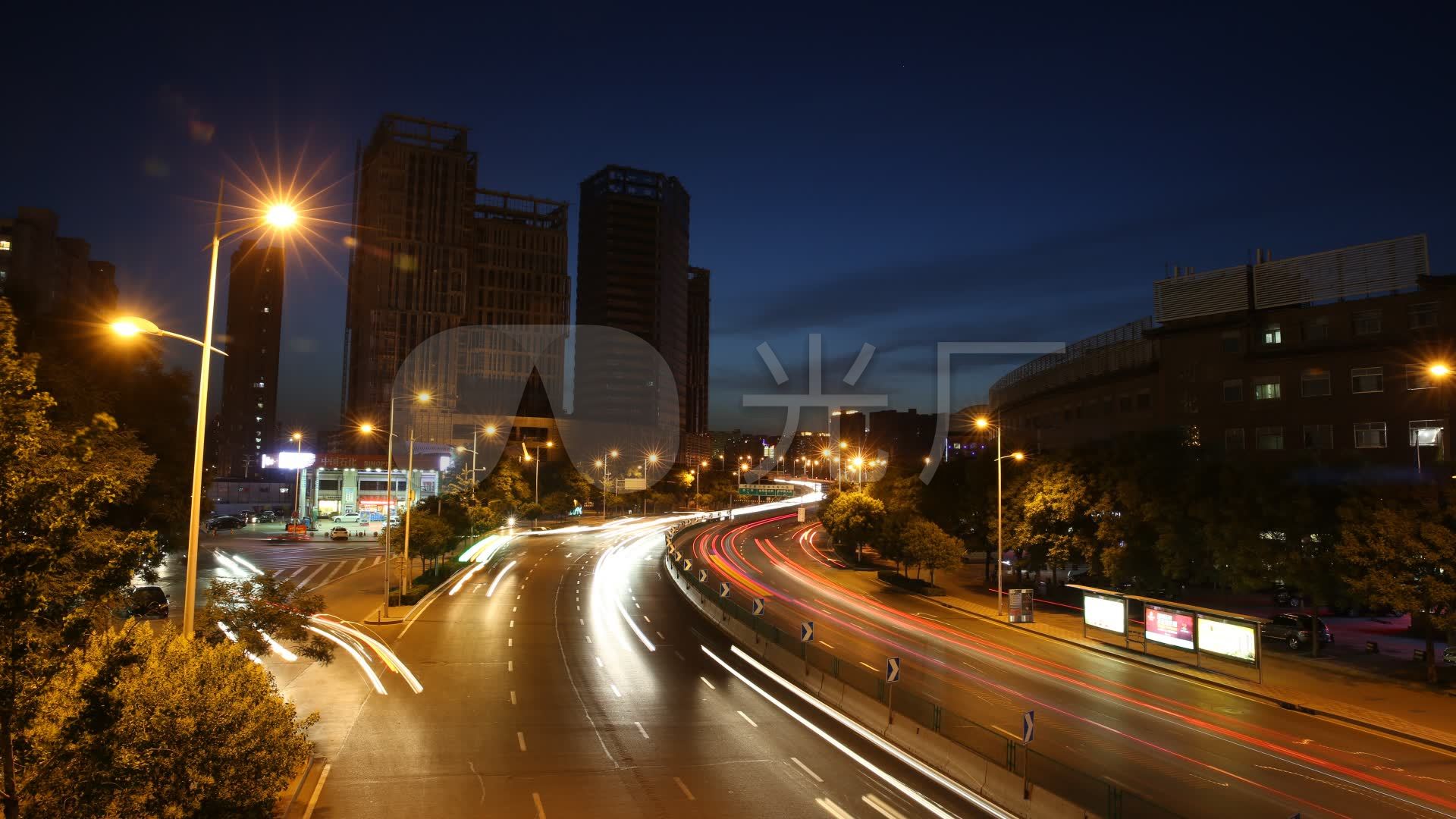 城市夜景_1920x1080_高清視頻素材下載(編號:2528519)_實拍視頻_vj師