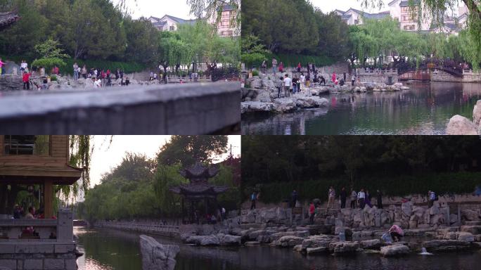 济南护城河周边珍珠泉稳定器拍摄3