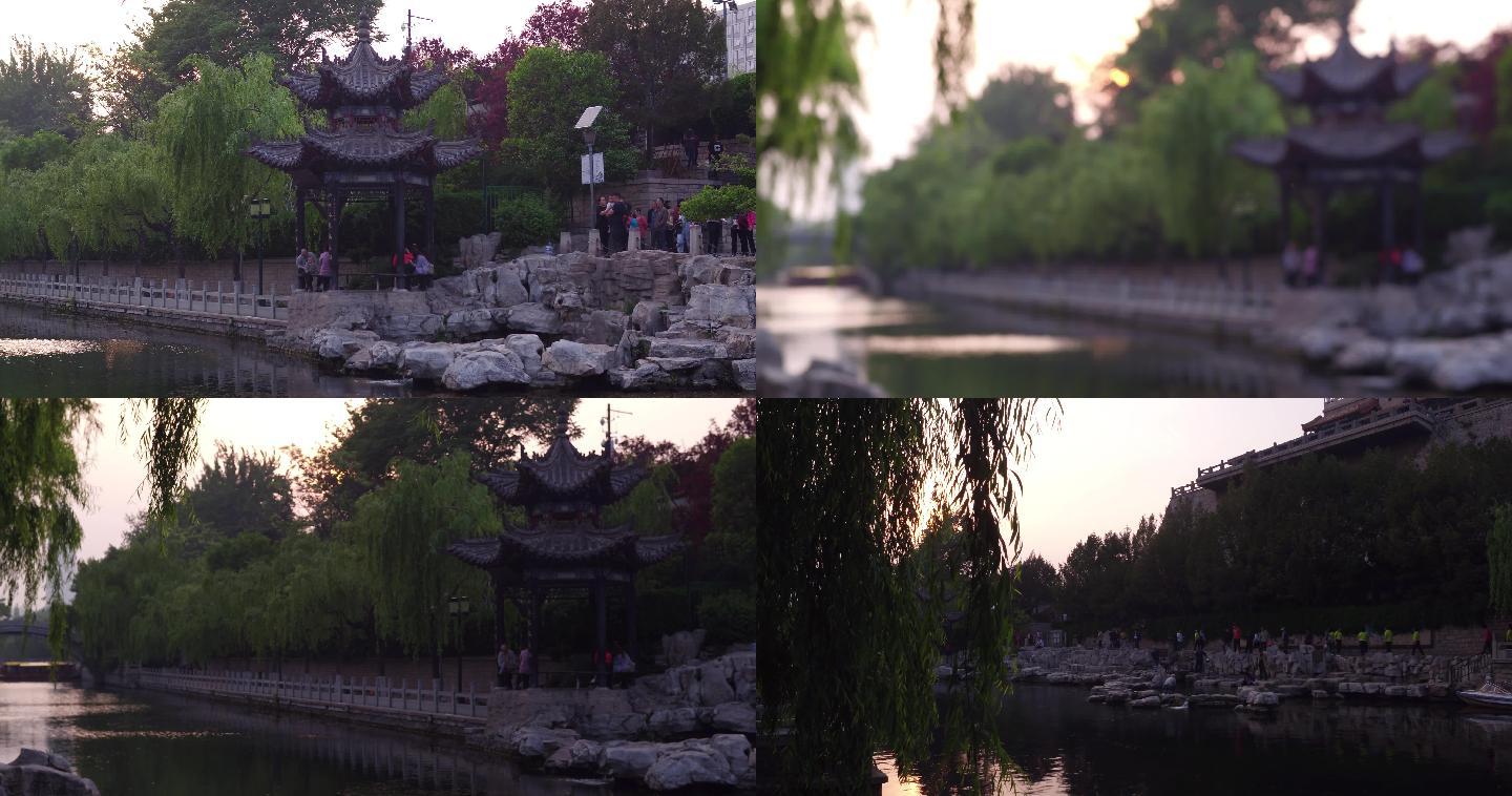 济南护城河周边珍珠泉稳定器拍摄4