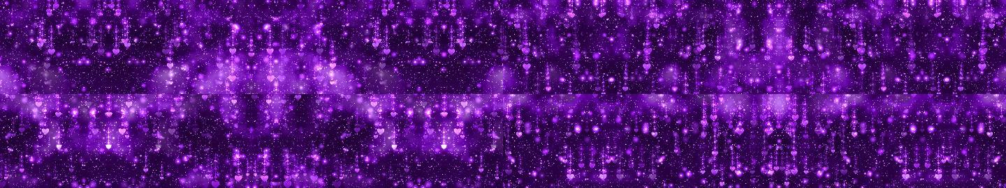 紫色心形帘视频素材
