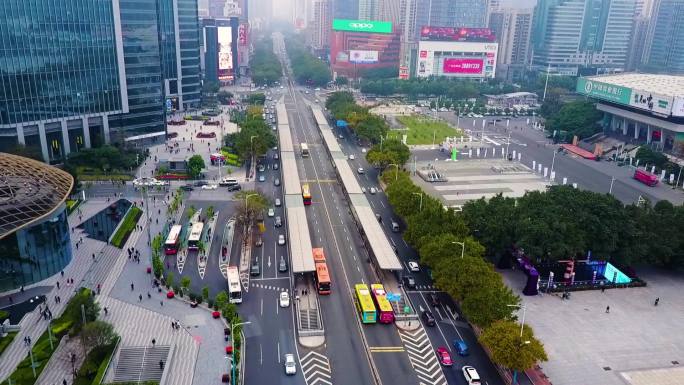 【原创】广州天河商圈BRT航拍