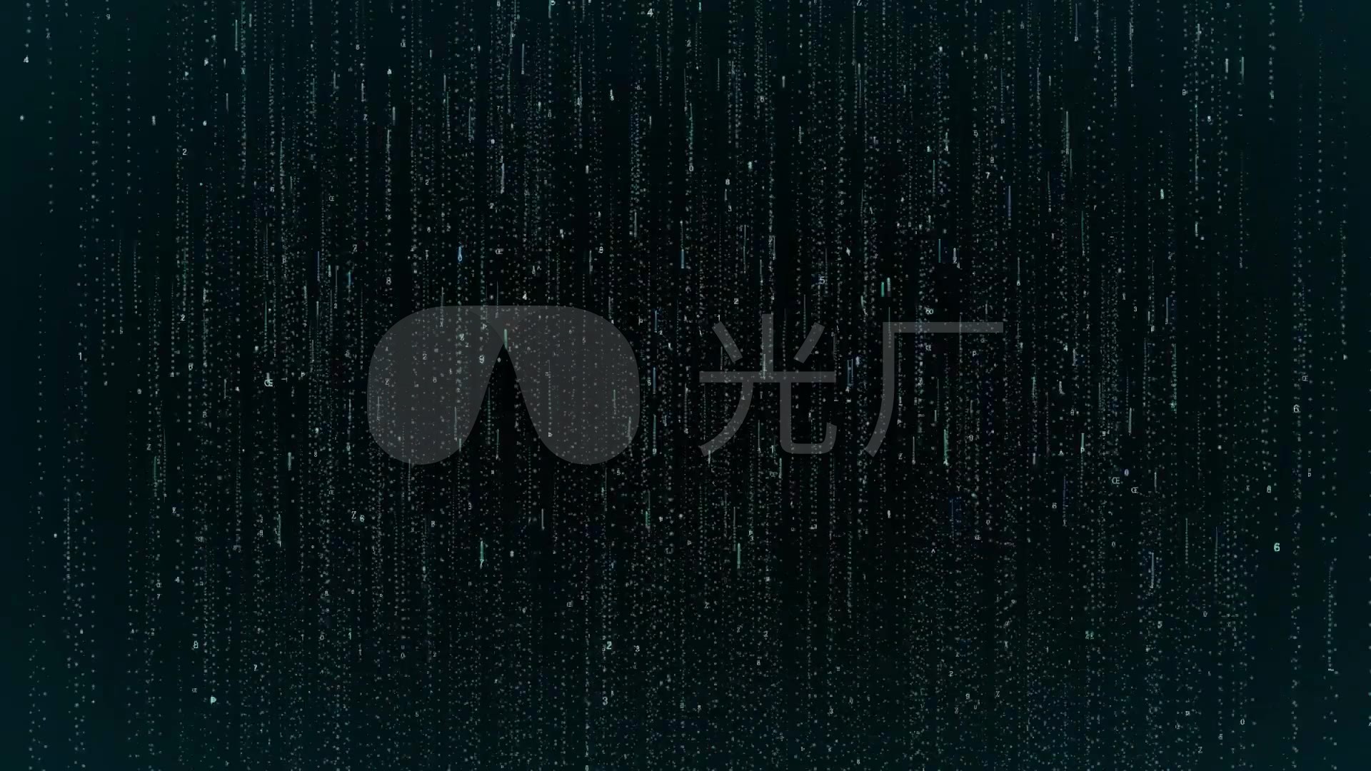 4K矩阵雨代码_1920X1080_高清视频素材下载