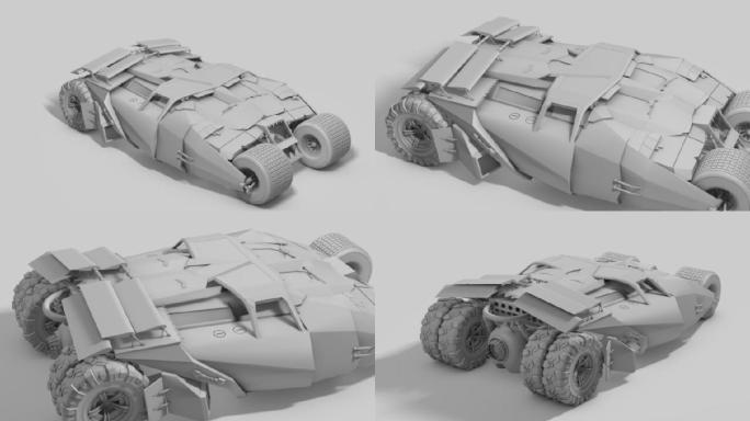 蝙蝠战车C4D三维模型