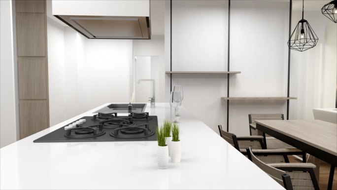 三维室内快速翻转变化1