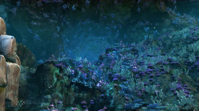 梦幻海底水晶洞漫游