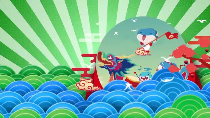 【原创】端午节中国风水墨视频AE模板片头