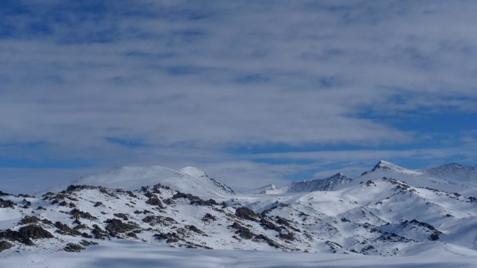 雪山延时