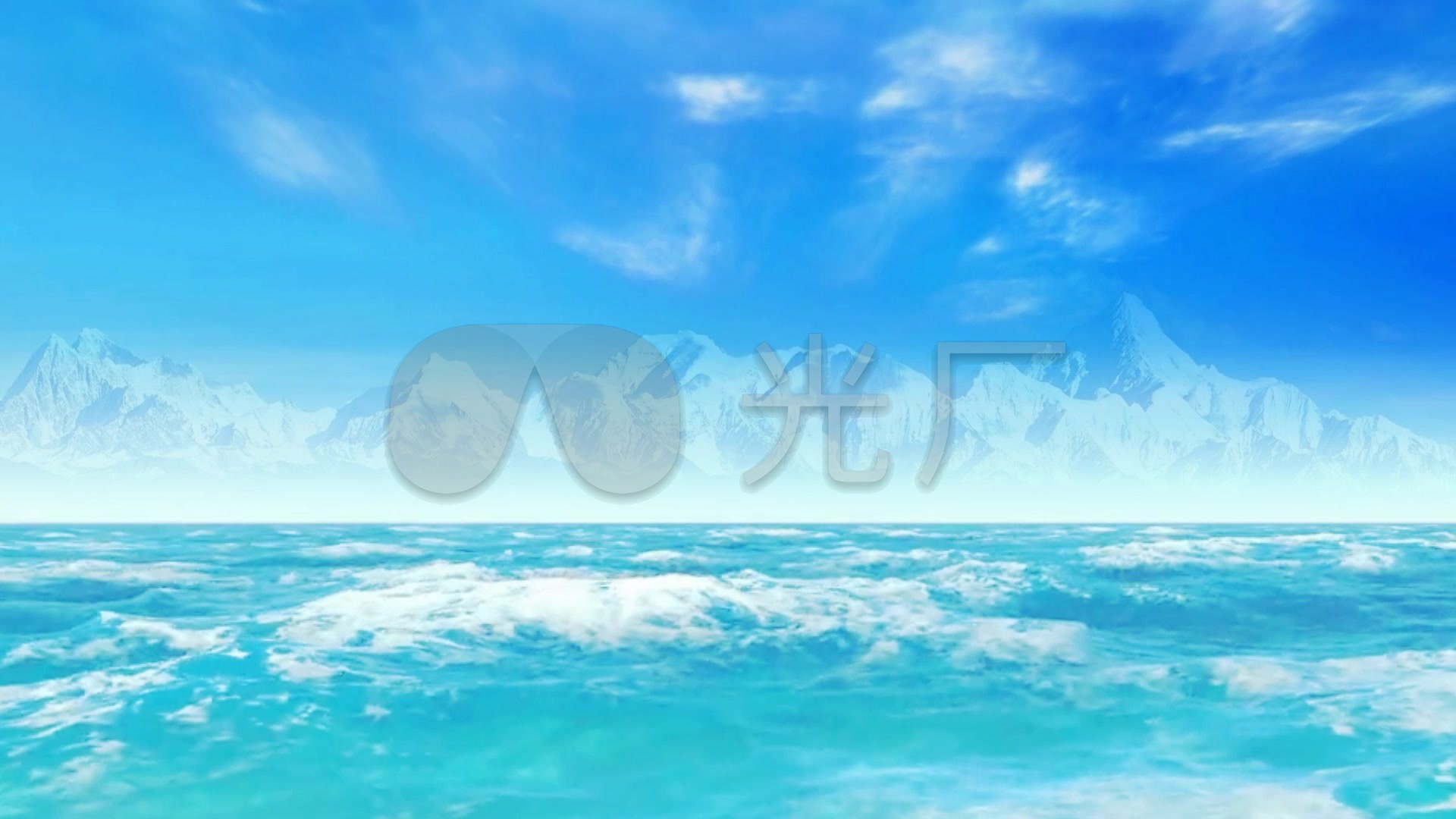 海浪背景