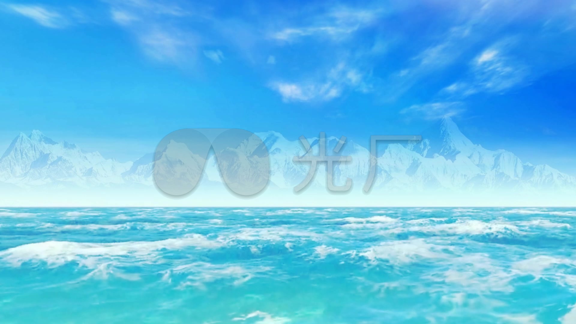 海浪背景