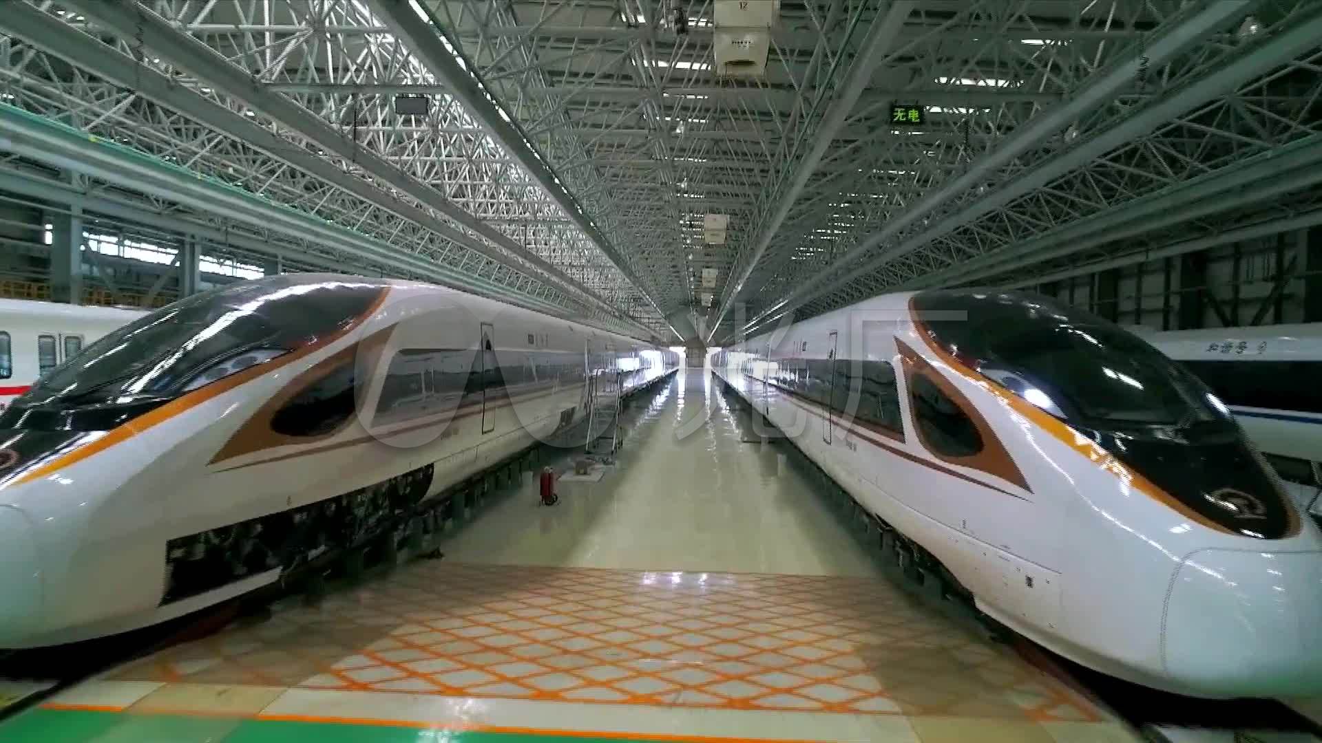 中国复兴号高铁运行镜头一组金凤凰红神龙_1