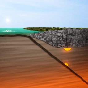 地壳运动动画视频素材