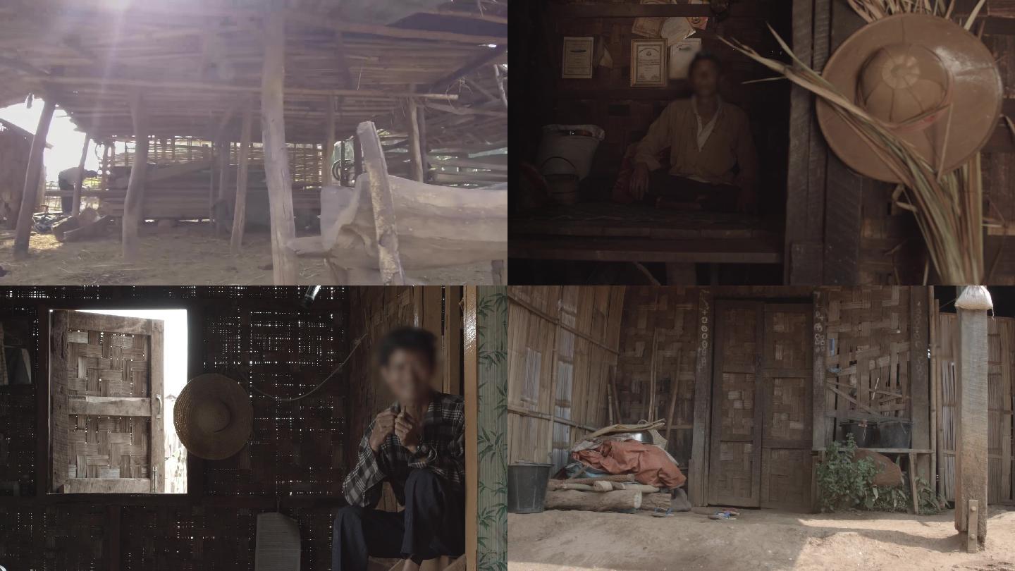 4K缅甸农民生活原素材素材预览