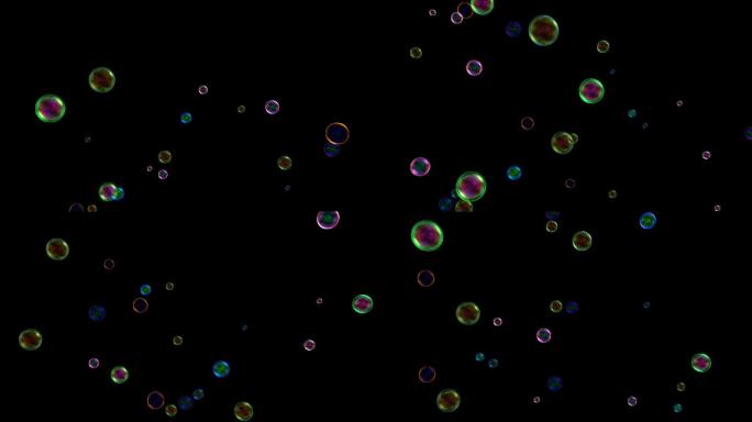 多彩水泡泡