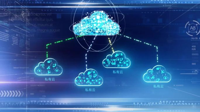 AE模板-云科技云公有云私有云信息