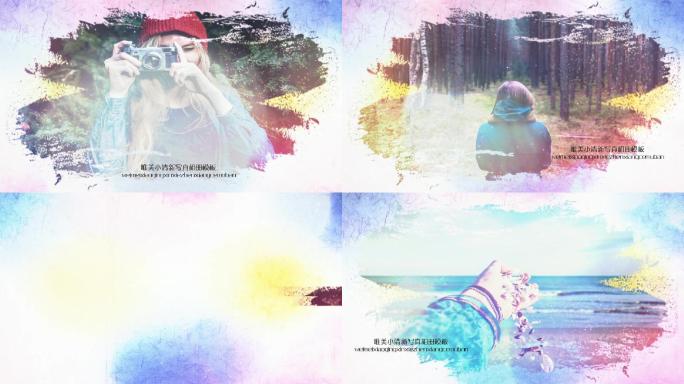 Edius清新照片写真相册视频模板