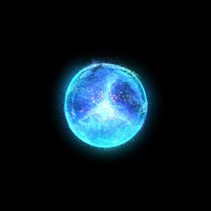 能量球科幻魔球