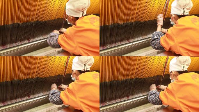 纺织线轴纺织厂藏毯厂机器织布