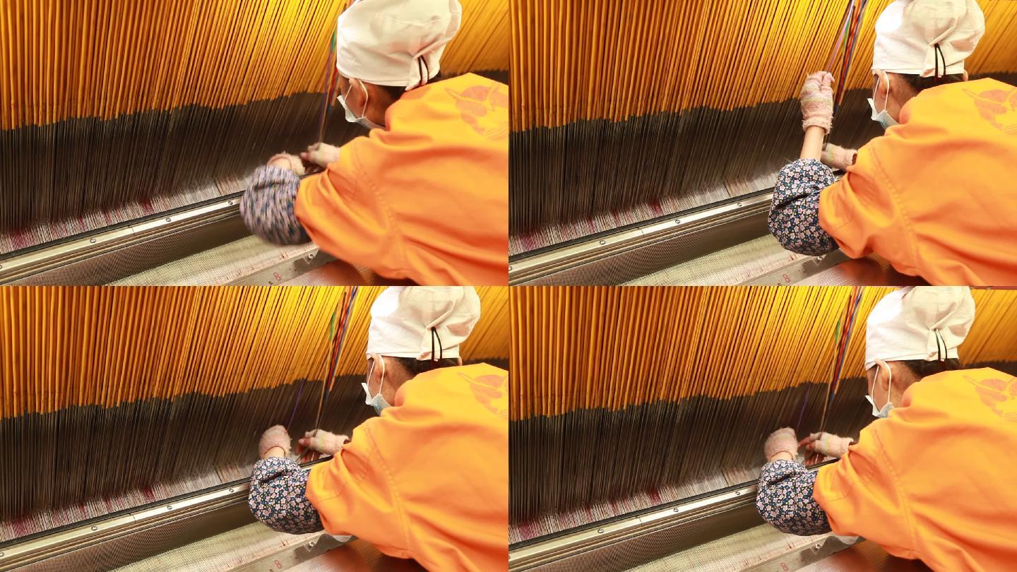 纺织线轴纺织厂藏毯厂机器织布