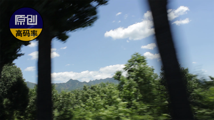 【原创】车辆行驶在山间小路盘山路