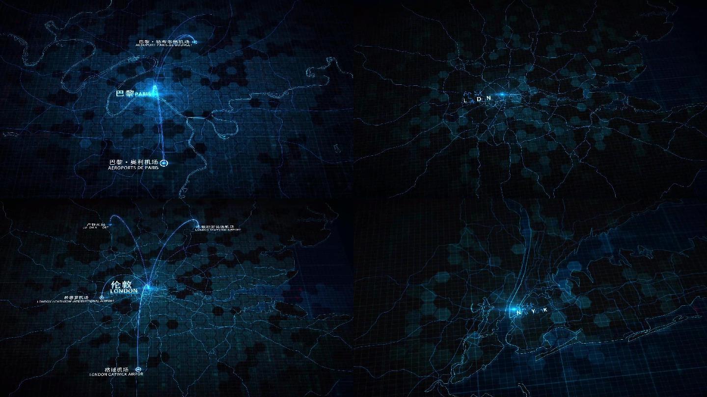 巴黎纽约伦敦区位