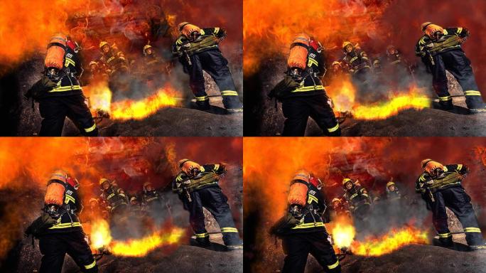 消防英雄视频片段