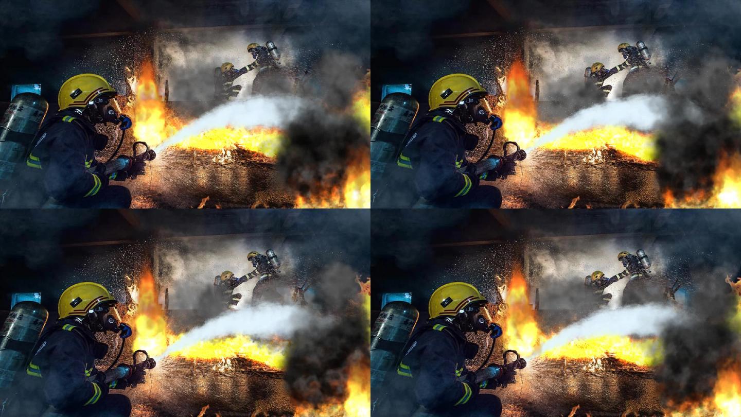 消防英雄片段