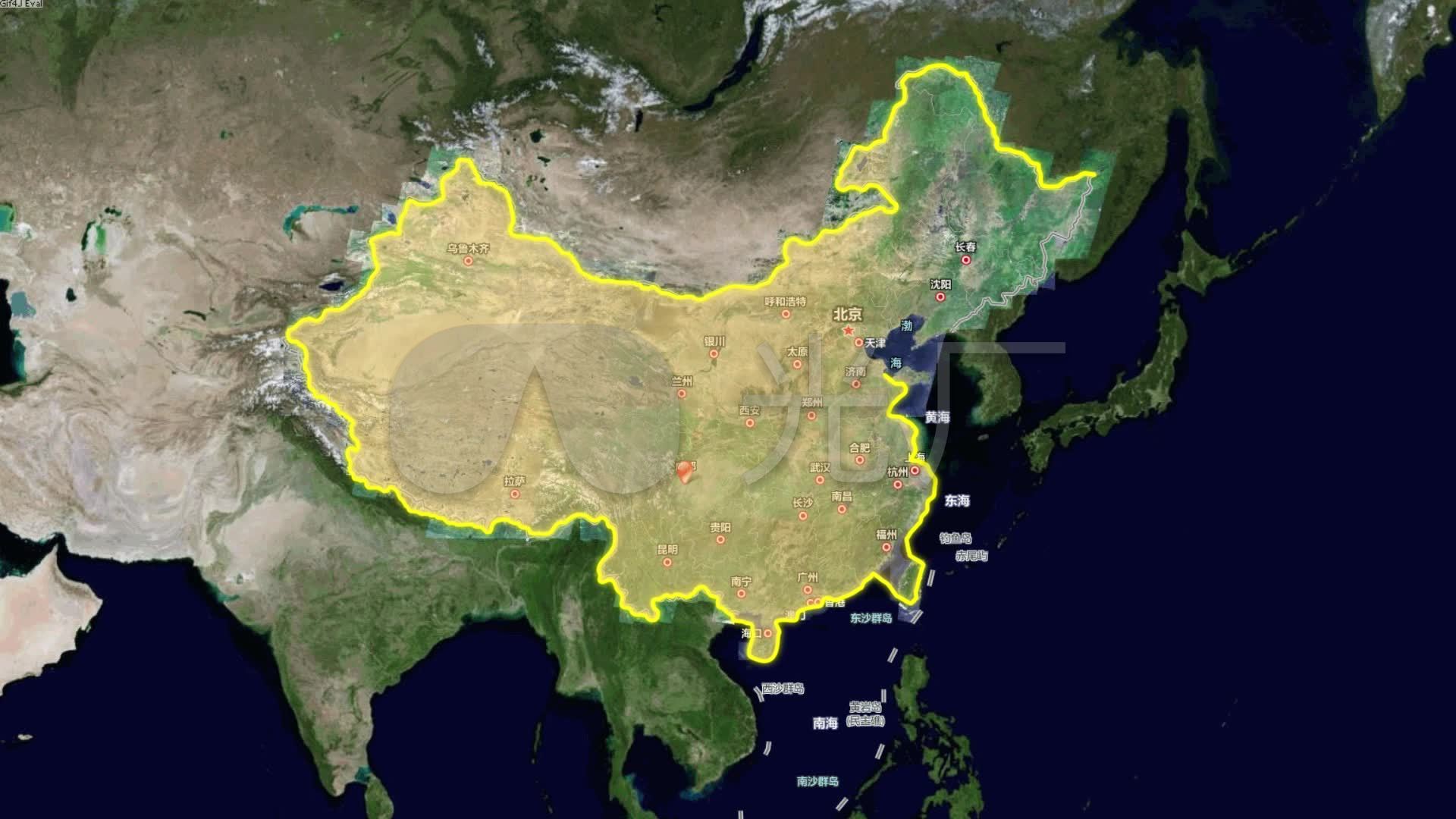 地图区位优势特效AE模版_1下载(编号:273991