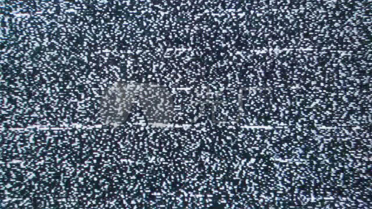 电视 信号 干扰 雪花 画面